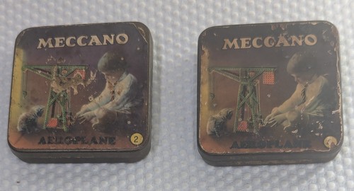 Meccano aeroplane small - x,