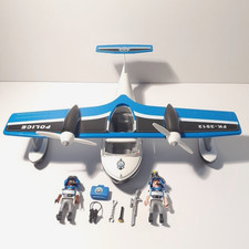 PLAYMOBIL 9436 Action Police Seaplane With Police Officer Figures & Accessories