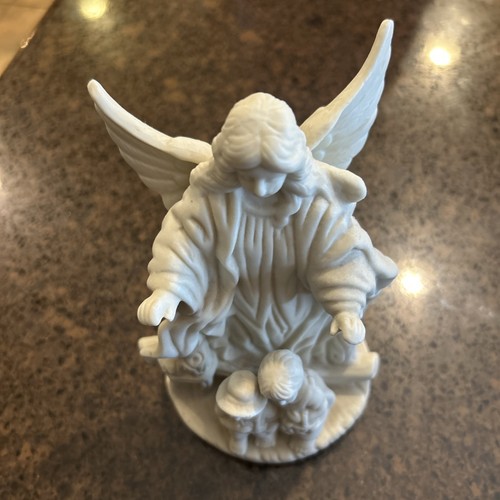 Porcelain guardian angel - porcelain,