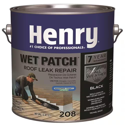 208 wet patch black roof - wet,