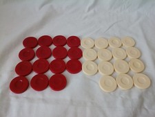 Set of Plastic BACKGAMMON