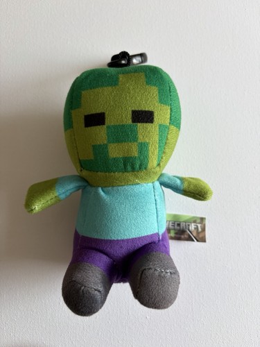 Minecraft zombie plush - minecraft,