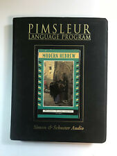 Pimsleur Language Program - Modern Hebrew - 30 Lessons - 16 Audio Cassettes
