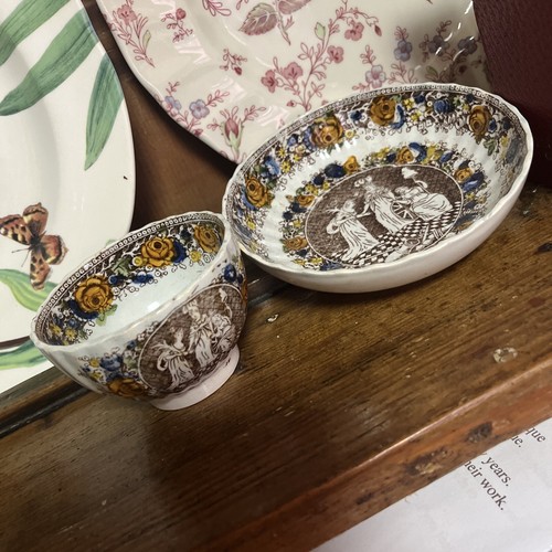 Antique salopian pearlware - salopian,