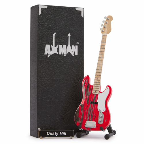 Dusty hill guitar - hill, miniature