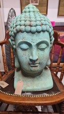 Large Green Buddha Head