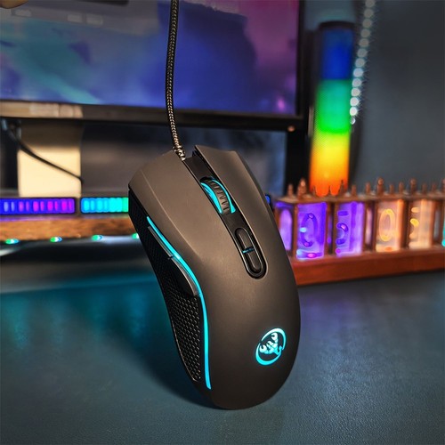 Rgb usb ergonomic gaming mouse - rgb,