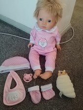 tiny treasures weighted doll