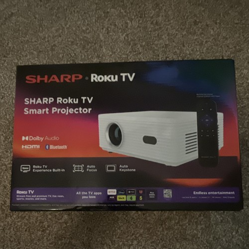 Sharp roku smart - sharp, projector