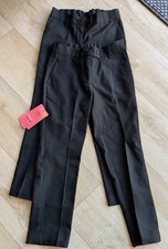 2 pairs of marks and spencer black school trousers