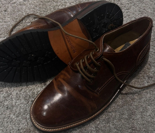 John rocha brown leather - rocha,