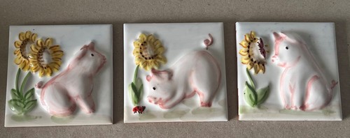 Metropol piglet tiles set - piglet, 3