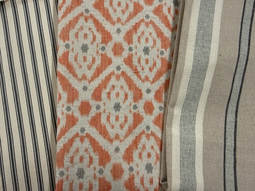Fabric bundle ikat stripes - bundle,