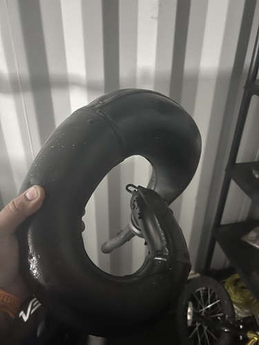 Yz250 exhaust and silencer - and,