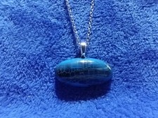 Blue/Black Dragons Vein Agate