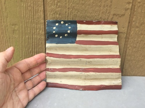 American flag primitive - american,