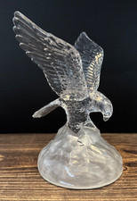 GLASS EAGLE FIGURINE LEAD