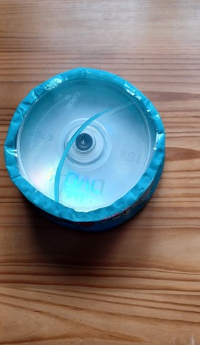 Tesco dvd record - record, once