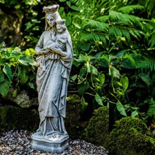 Mary and Child Outdoor Statue