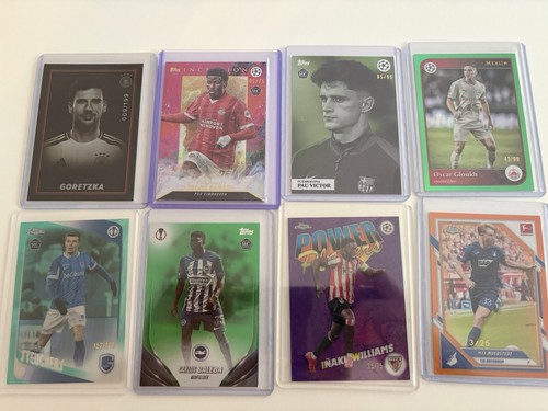 Topps panini numbered lot - topps/panini,