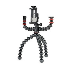 Joby GorillaPod Action Tripod – Rubber Grip, GoPro Mount, Adjustable Tilt, Black