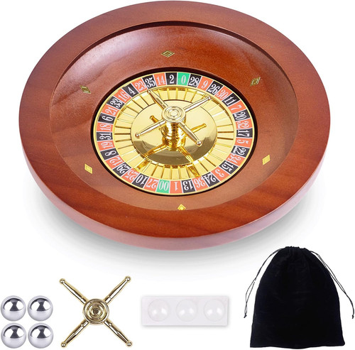 Inch wooden roulette - 10,