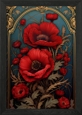 beautiful flower Framed Wall