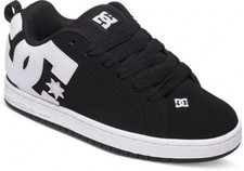 DC Court Graffik Low Skate Shoes Mens Black Size UK 7 US 8 *REFSSS581
