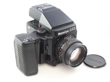 Mamiya 645 super Medium Format Film Camera with 80mm f/2.8 Lens, Grip & AE Pr...