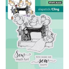 Penny black cling - black,