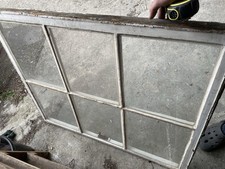 Reclaimed Georgian 6 Panel Wooden Panel Sash Window 850mm X 1050mm