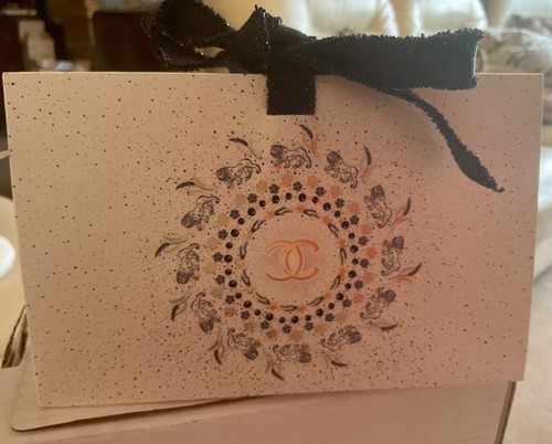 Chanel gift bag holiday small - chanel,
