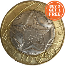 1000 ITALIAN LIRE 1997 - 1998 EUROPEAN UNION - CHOOSE THE DATE - ITALY