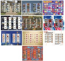 LS71 to LS80 Royal Mail Generic Smilers Sheets MNH. Each sold separately.