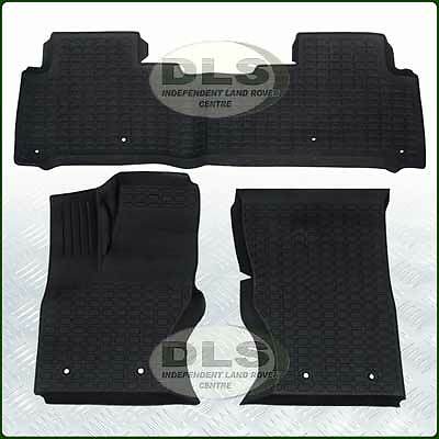 Rubber floor mat - rubber, lhd