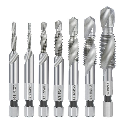Drill tap combination bit - bit, 1/4"