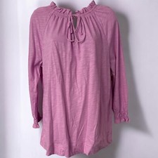 Ex Jaeger pink cotton  blouse