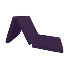 Purple Trifold Foam Bed