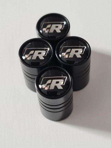 Black r32 dustcaps - black, w