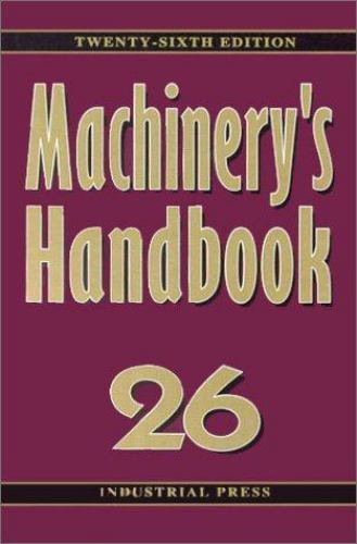 Machinery handbook - machinery's,