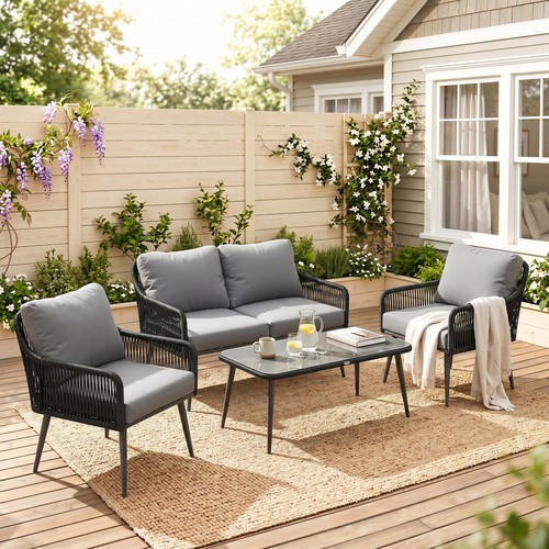 Outsunny rattan garden - outsunny,