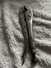  Vintage Welding MOLE Self Grip Wrench Newport Gt. Britain 9”