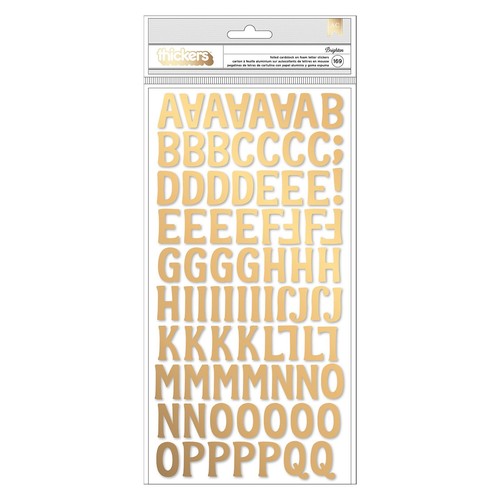 American crafts gold foiled - gold,