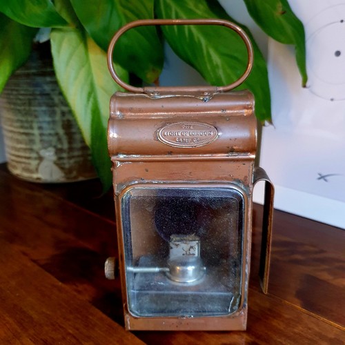 Small vintage railway - small, lamp