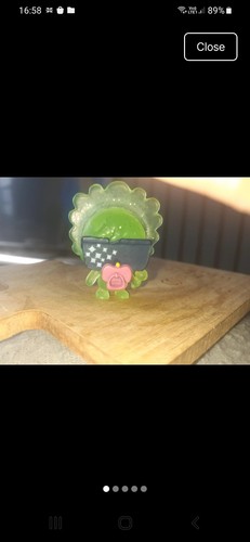 Rare green glitter lady - green,