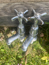 Antique Chrome Hot And Cold