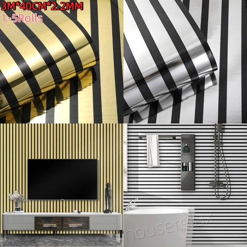Effect gold mirror - 3d, vertical