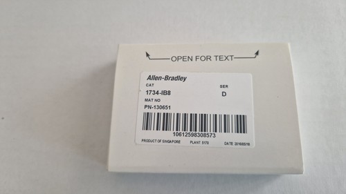 Allen bradley 1734 ib8 input - 1734-ib8,
