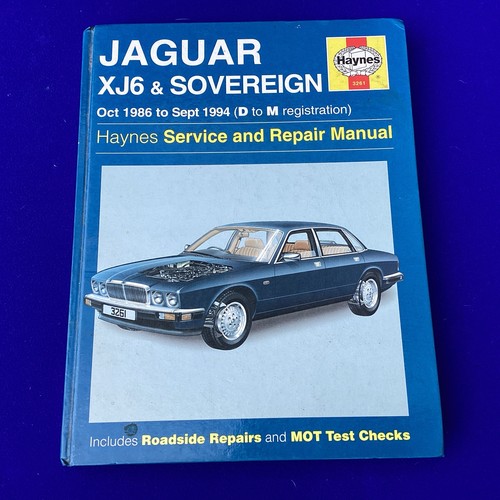Haynes jaguar xj6 - &, sovereign