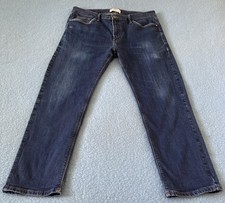 Men’s Straight Leg Jeans - M & S Size 36/29